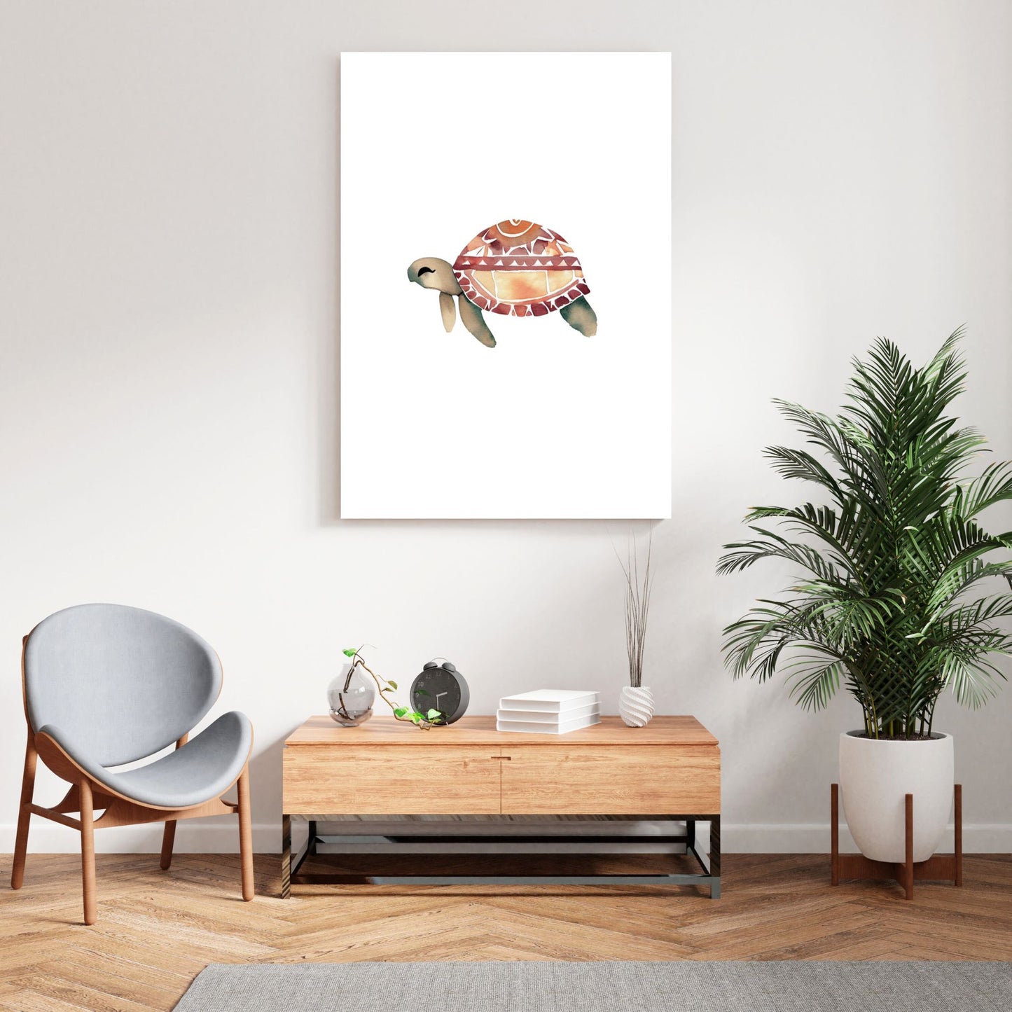 Turtle Wall Art Canvas Print