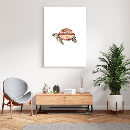 Turtle Wall Art Canvas Print