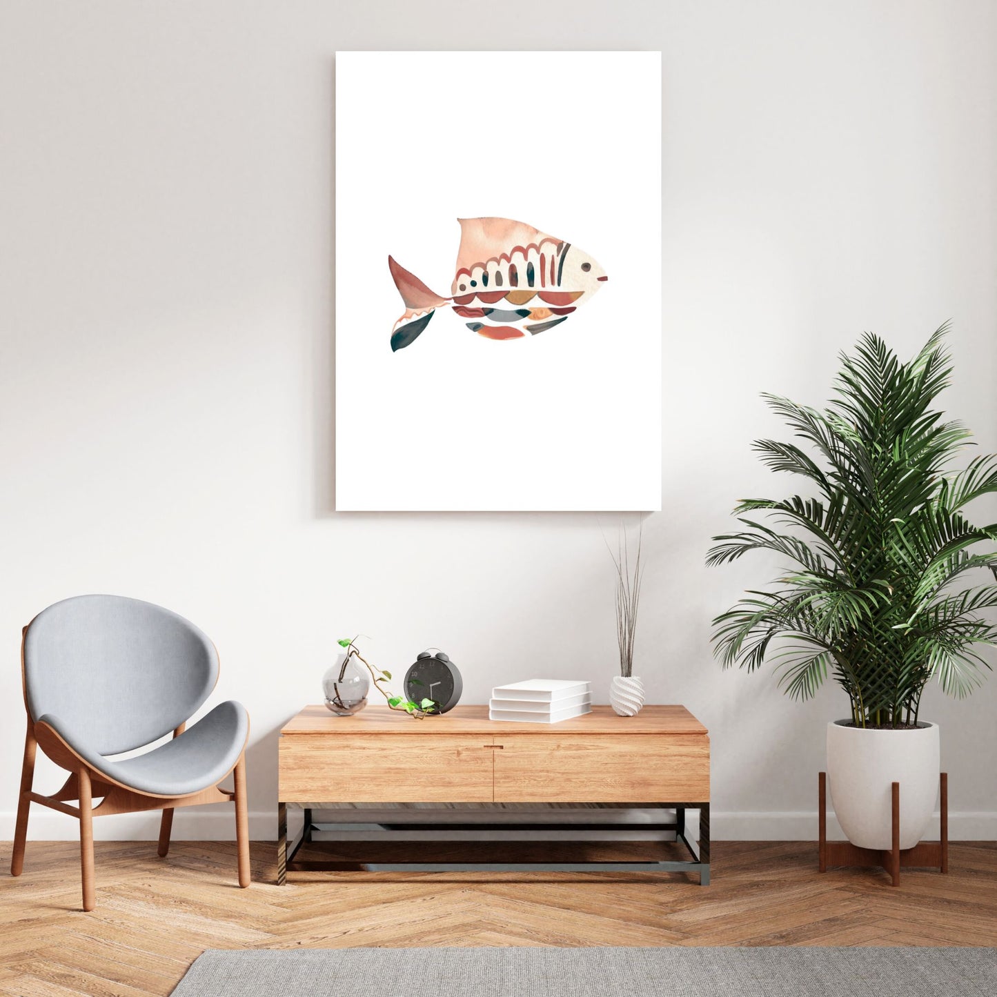 Fish Wall Art Canvas Print