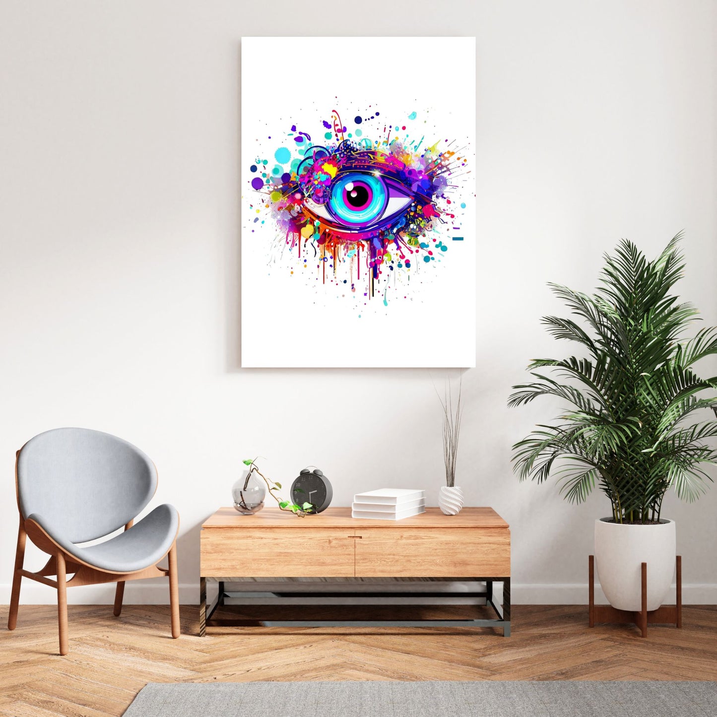 Eye Spy Wall Art Canvas Print