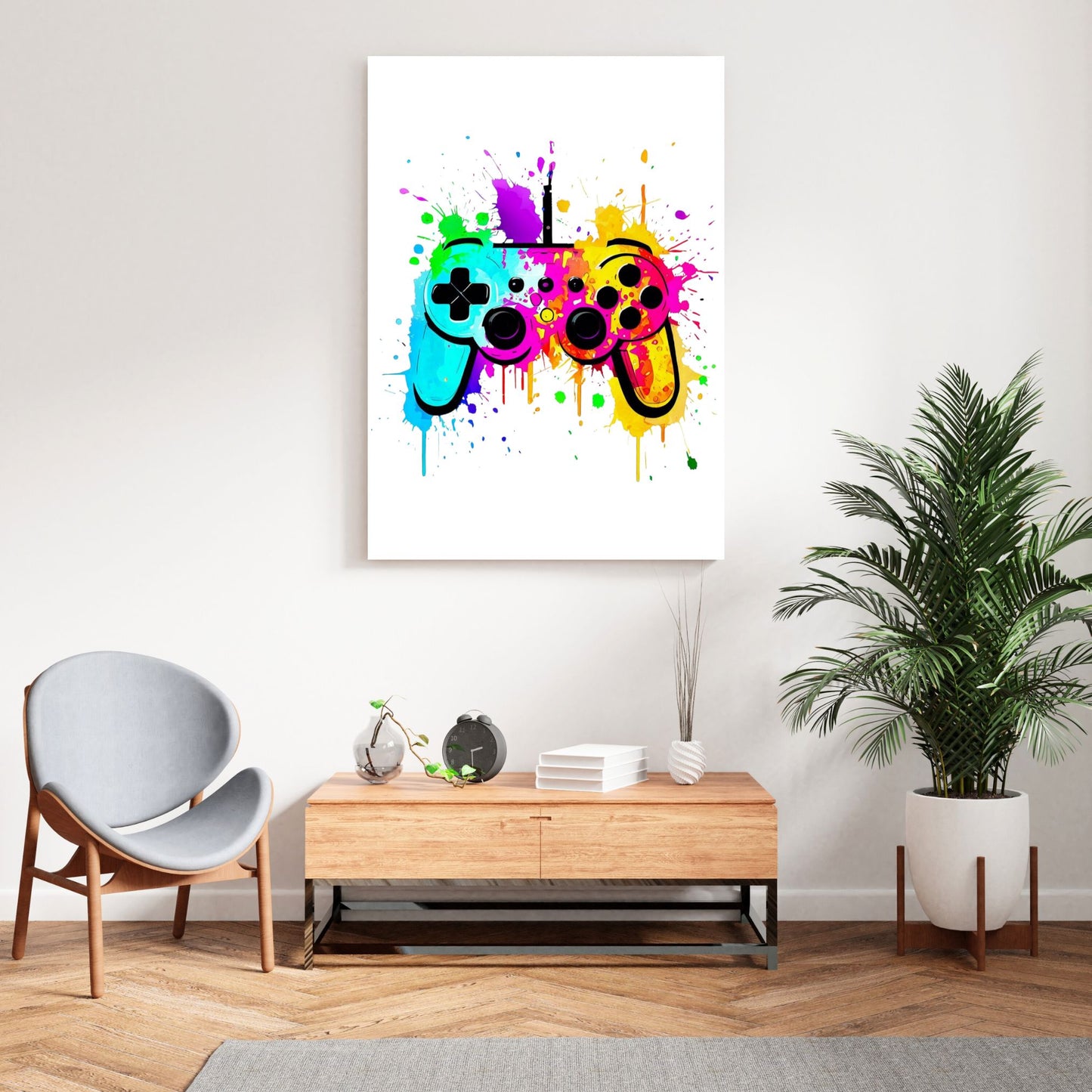 Gamer Wall Art Canvas Print