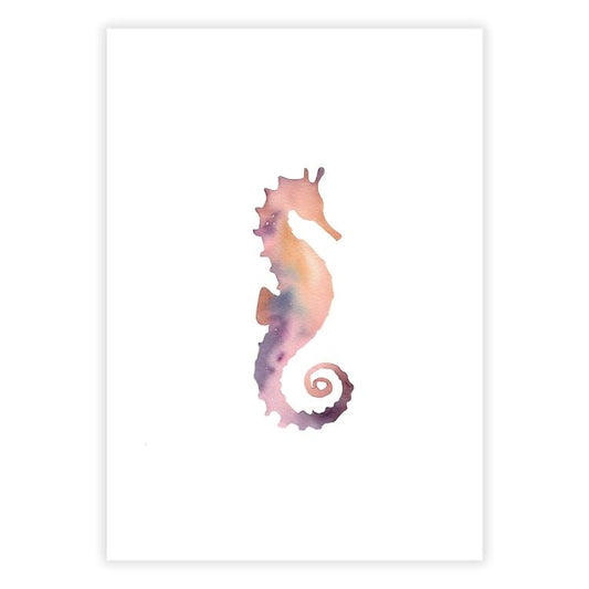 Seahorse Wall Art Canvas Print