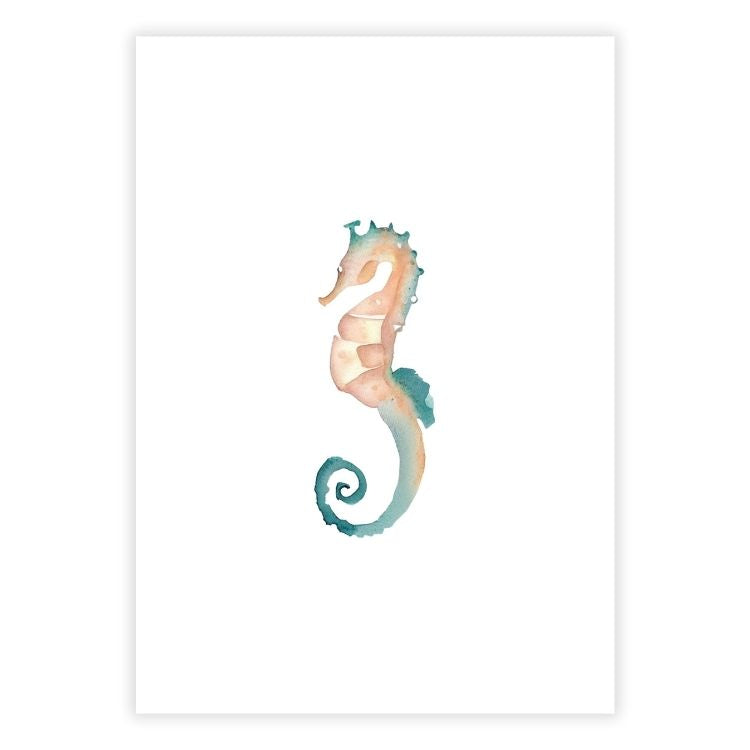 Seahorse Adore Wall Art Canvas Print