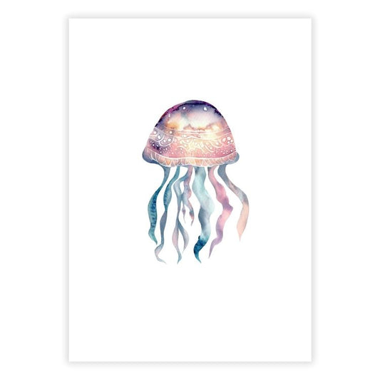 Jellyfish Dancer Wall Art Canvas Print