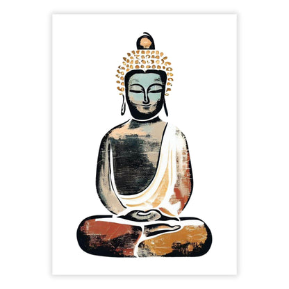 Buddha Peace Wall Art Canvas Print