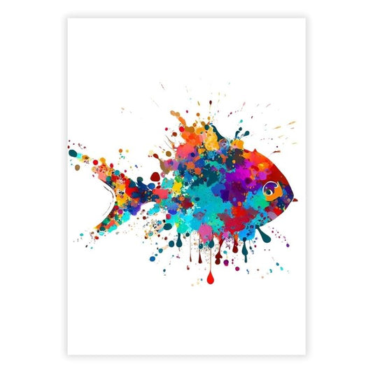 Fish Wall Art Canvas Print