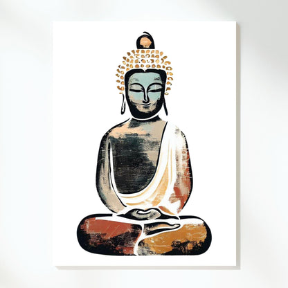 Buddha Peace Wall Art Canvas Print