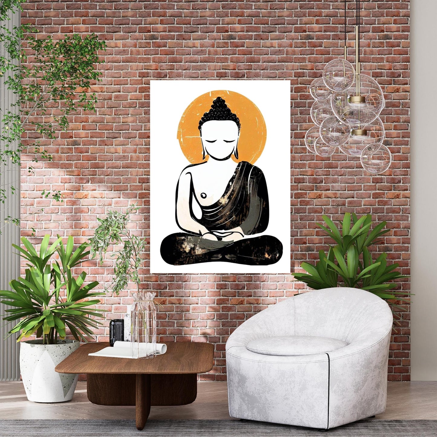 Buddha Zen Wall Art Canvas Print