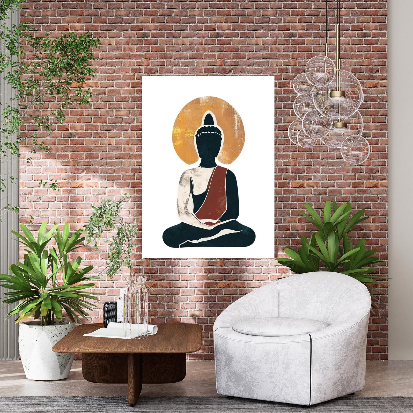 Buddha Soul Wall Art Canvas Print