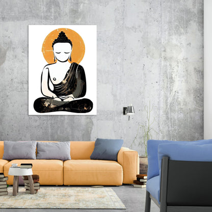 Buddha Zen Wall Art Canvas Print