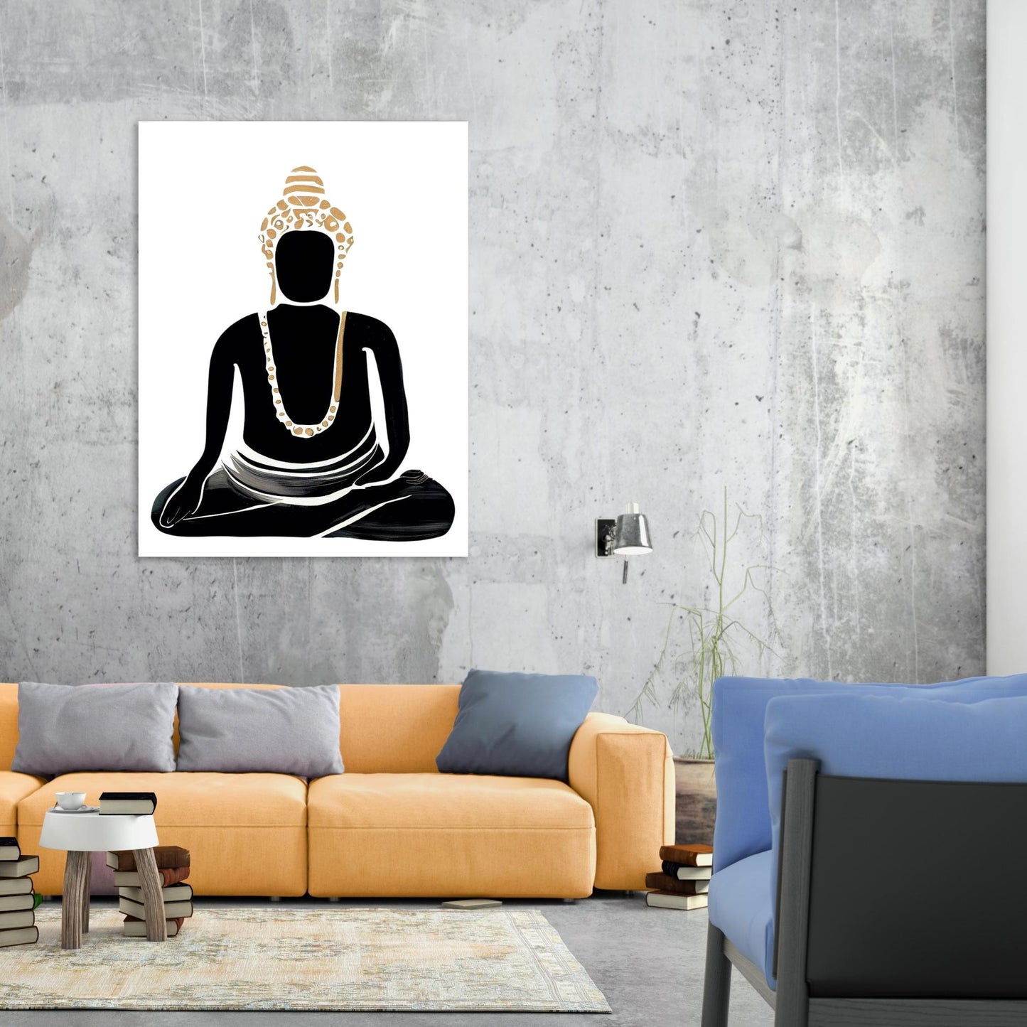 Buddha Dharma Wall Art Canvas Print