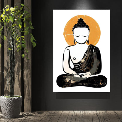 Buddha Zen Wall Art Canvas Print