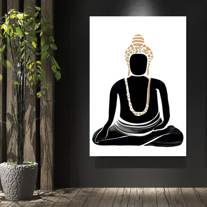 Buddha Dharma Wall Art Canvas Print