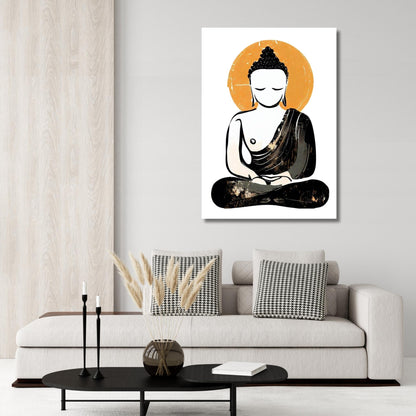 Buddha Zen Wall Art Canvas Print