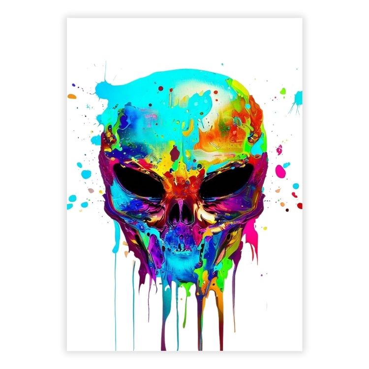 Alien Intrigue Wall Art Canvas Print