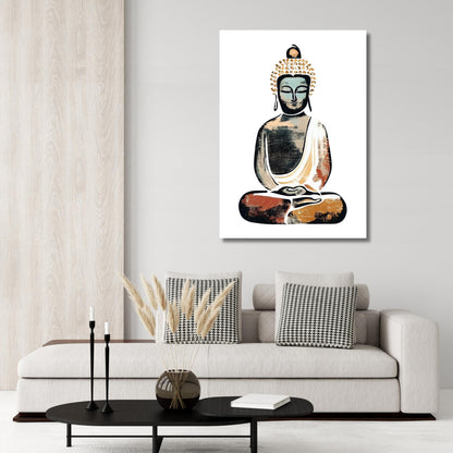 Buddha Peace Wall Art Canvas Print