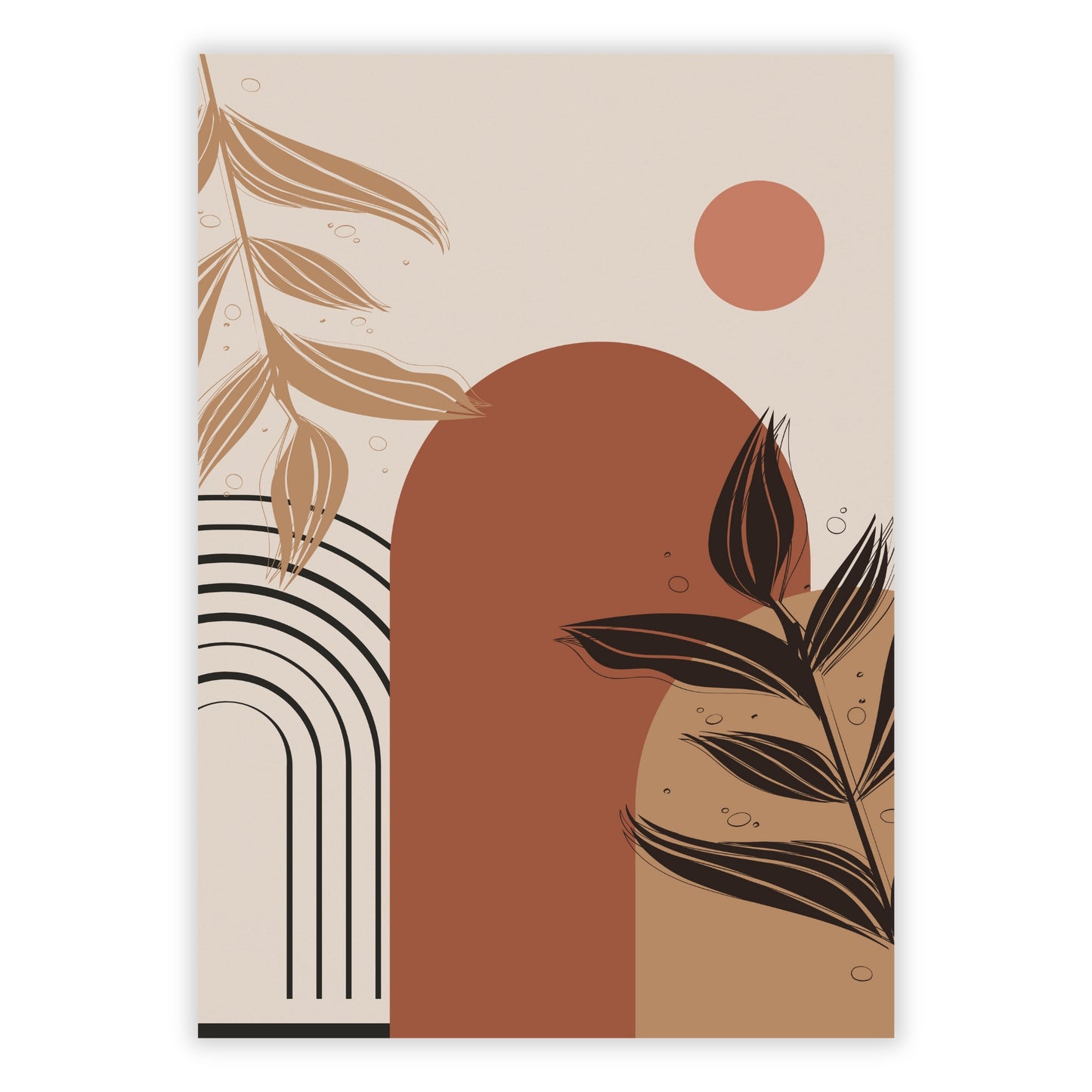 Botanica Boho Wall Art Canvas Print