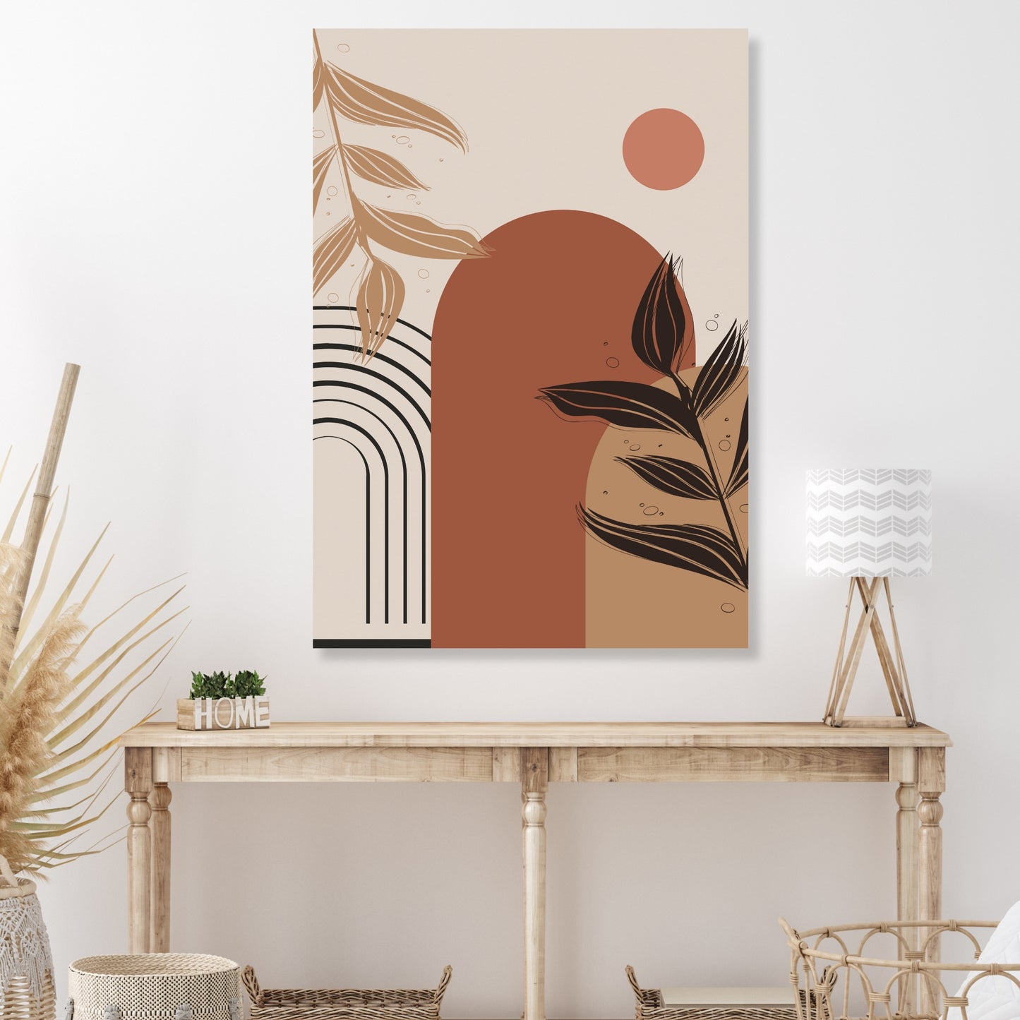 Botanica Boho Wall Art Canvas Print