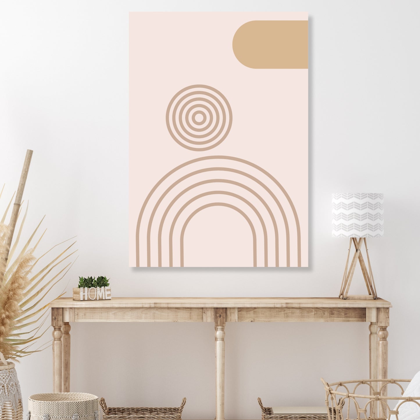 Breeze Boho Wall Art Canvas Print