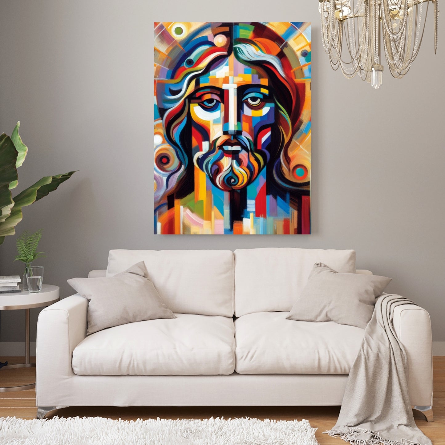 Christ The King Wall Art Canvas Print