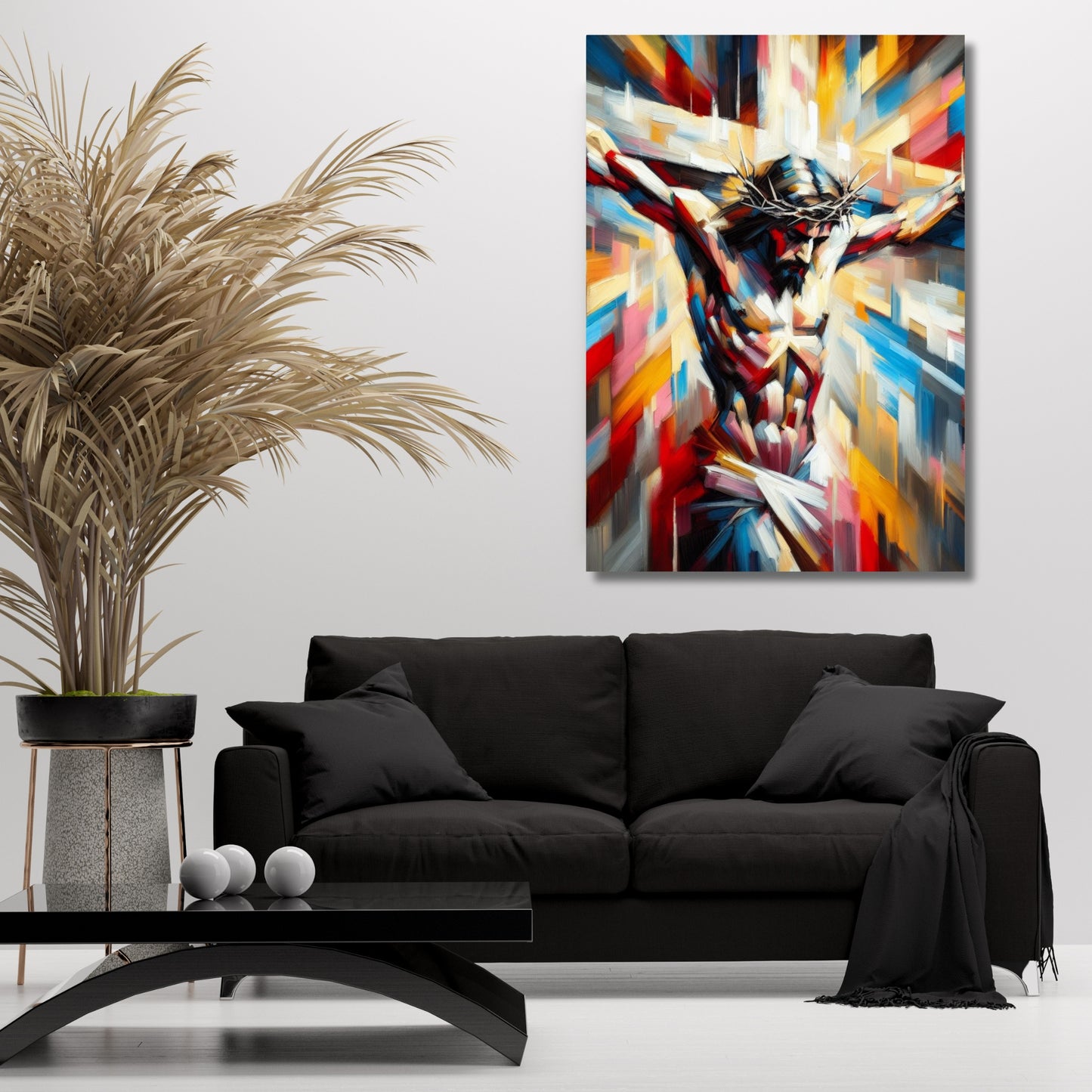 Crucifixion Wall Art Canvas Print