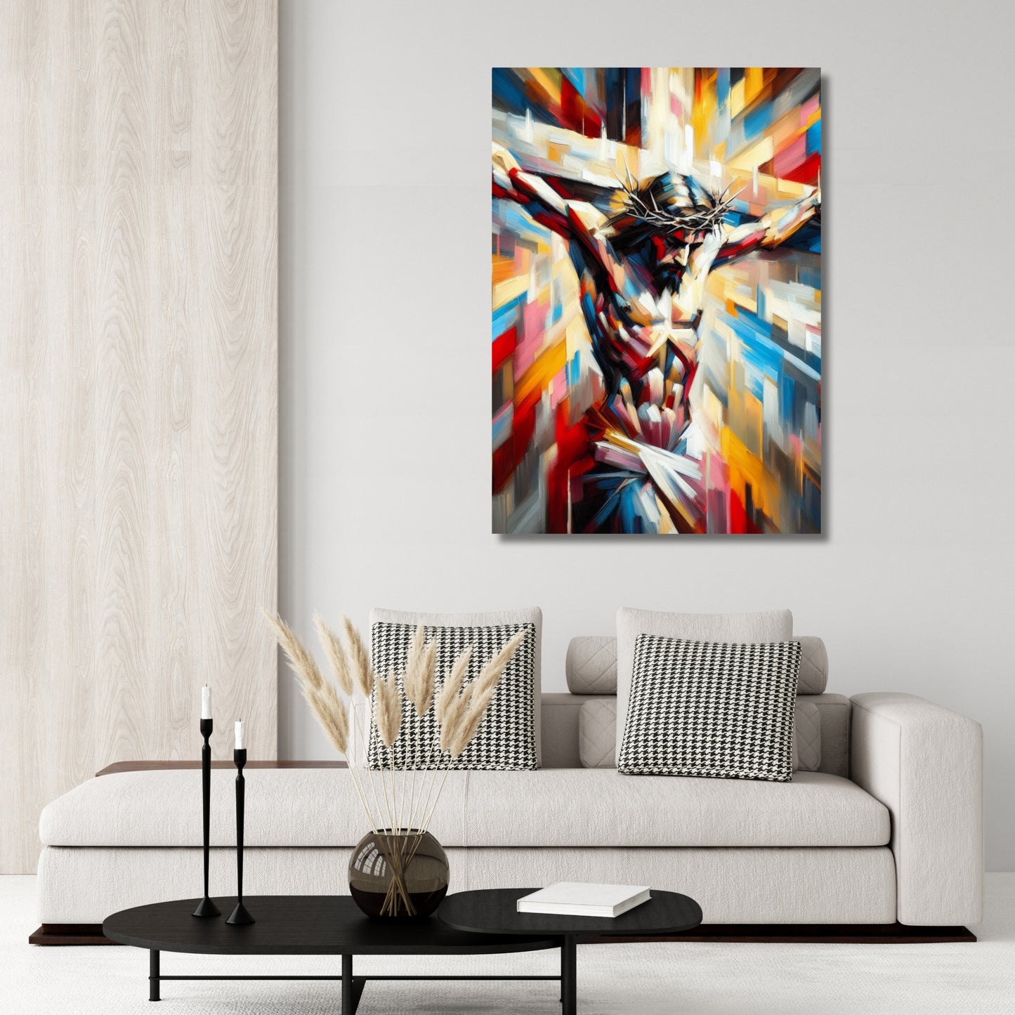 Crucifixion Wall Art Canvas Print