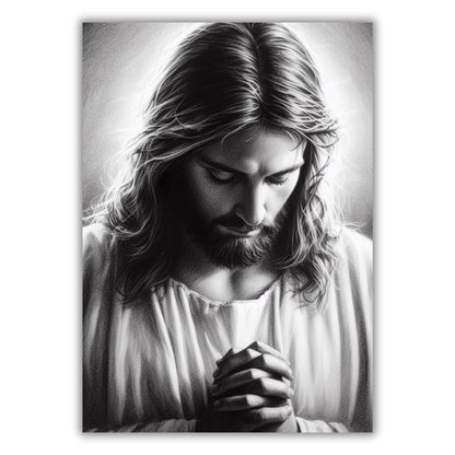 Divine Christ Wall Art Canvas Print