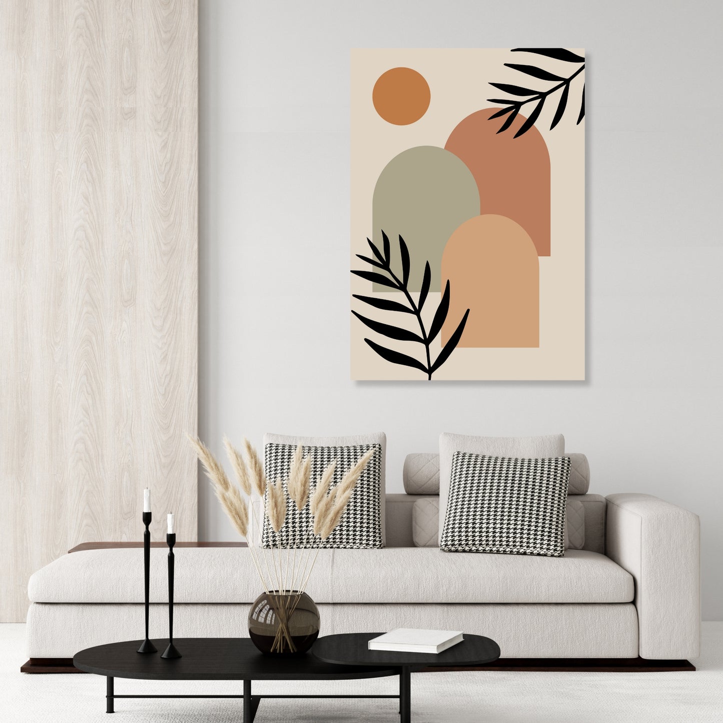 Dreamer's Dusk Boho Wall Art Canvas Print