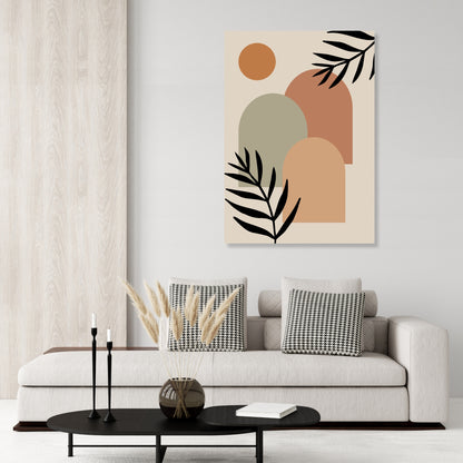 Dreamer's Dusk Boho Wall Art Canvas Print