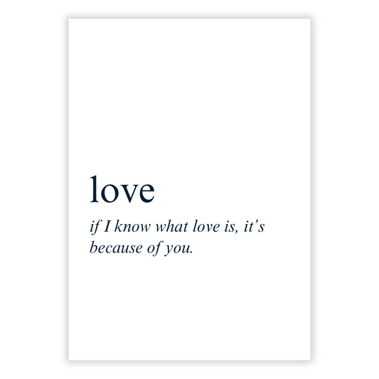 Love Inspirational Wall Art Canvas Print