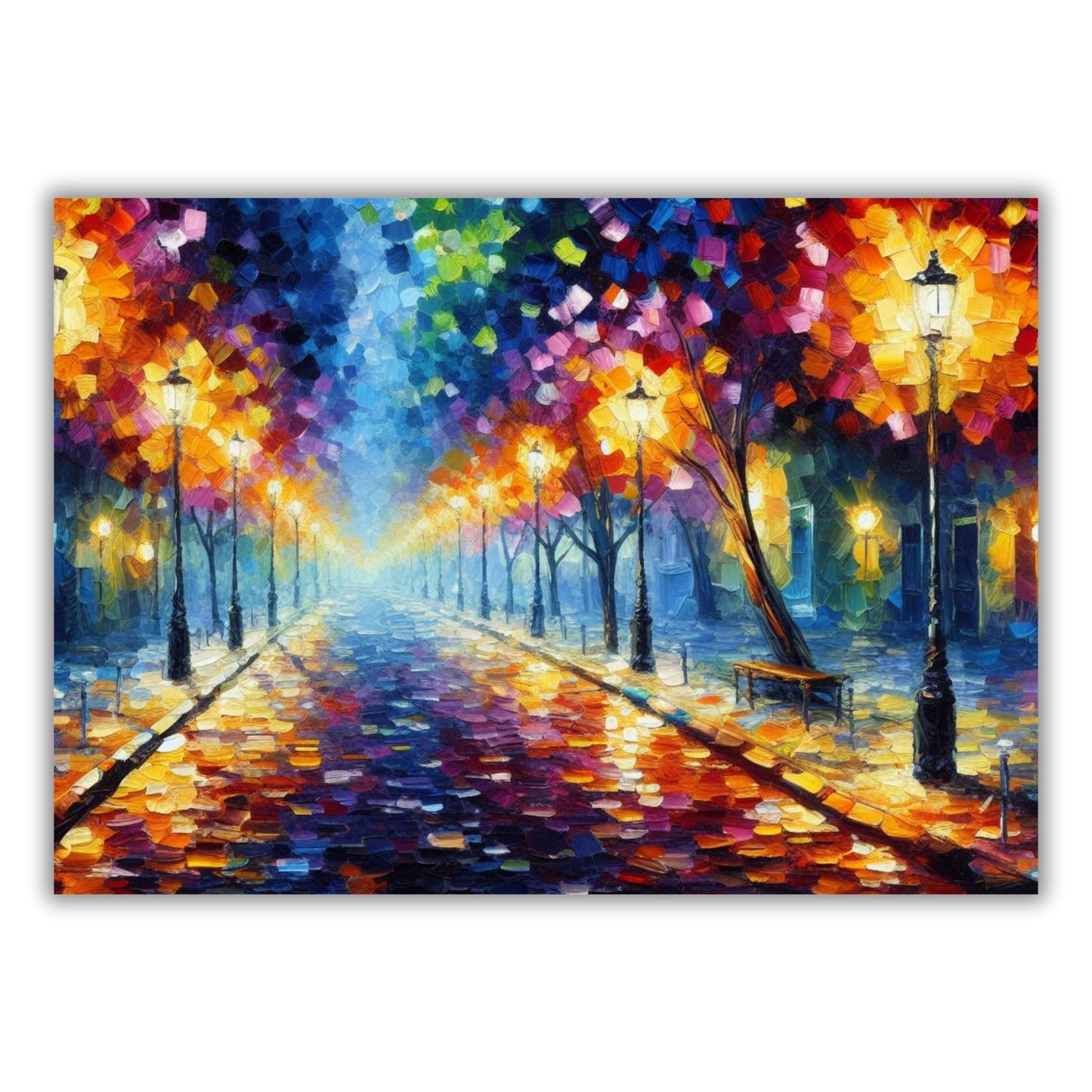 A Blissful Night Wall Art Canvas Print