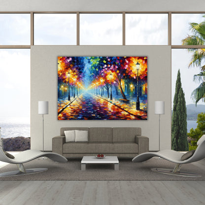 A Blissful Night Wall Art Canvas Print