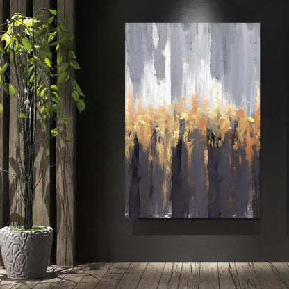 Labyrinth of Emotions Abstract Wall Art Canvas Print