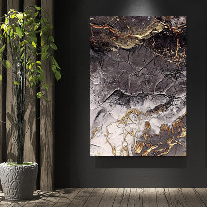 Waves of Perception Abstract Wall Art Canvas Print