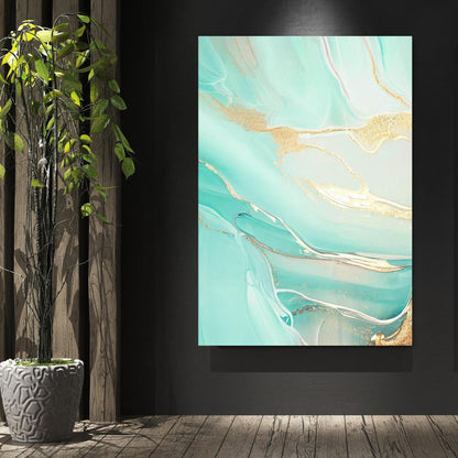 Reflections Abstract Wall Art Canvas Print