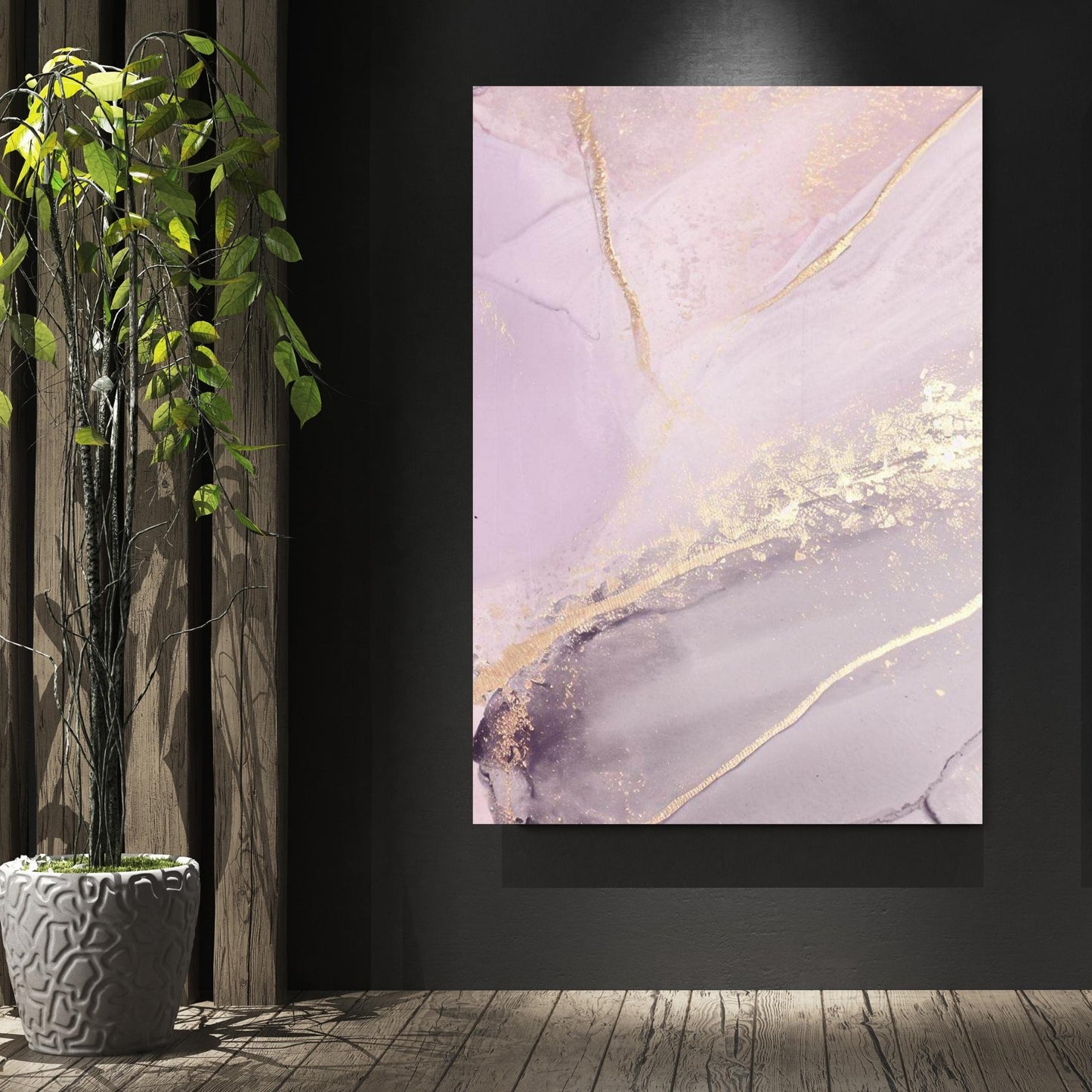 Soul Whisperer Abstract Wall Art Canvas Print