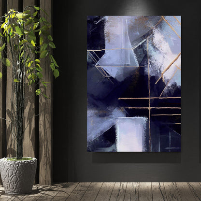 Emergence Abstract Wall Art Canvas Print