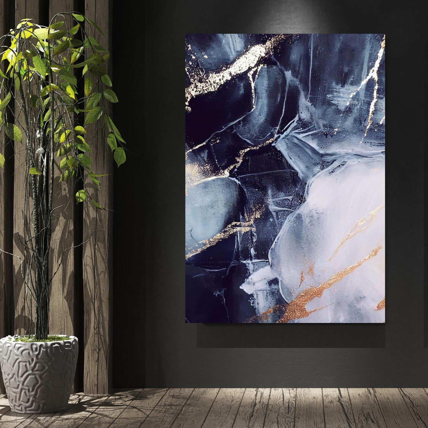 The Journey Abstract Wall Art Canvas Print