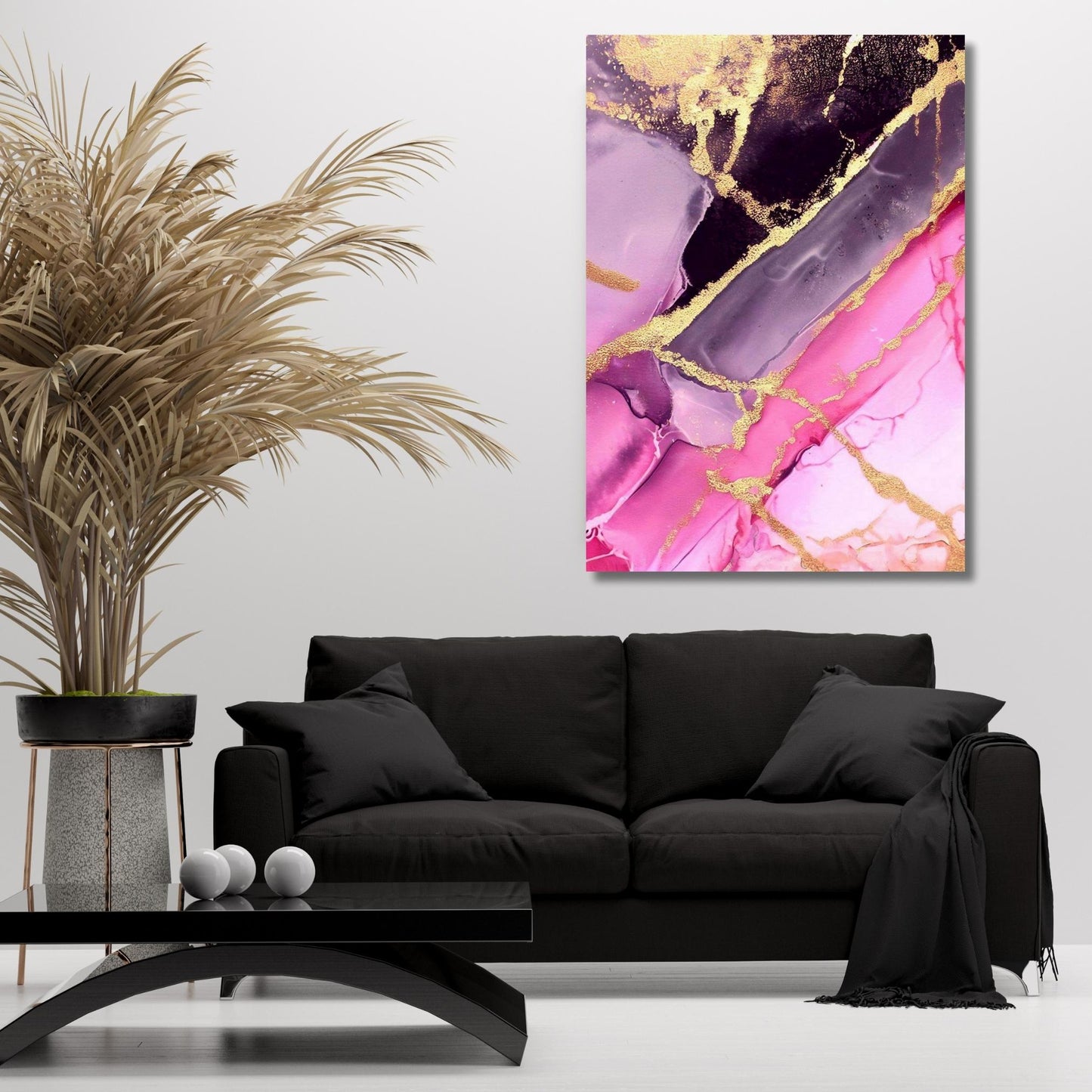 The Enigmatic Abstract Wall Art Canvas Print