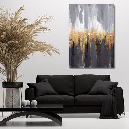 Labyrinth of Emotions Abstract Wall Art Canvas Print