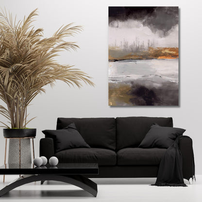 Horizon Abstract Wall Art Canvas Print