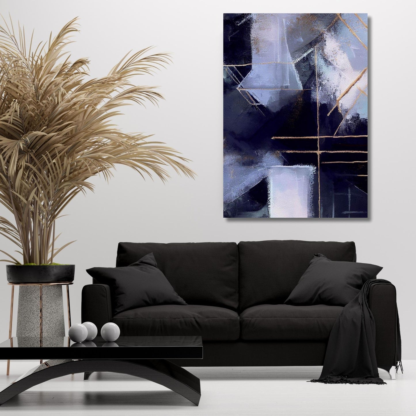 Emergence Abstract Wall Art Canvas Print