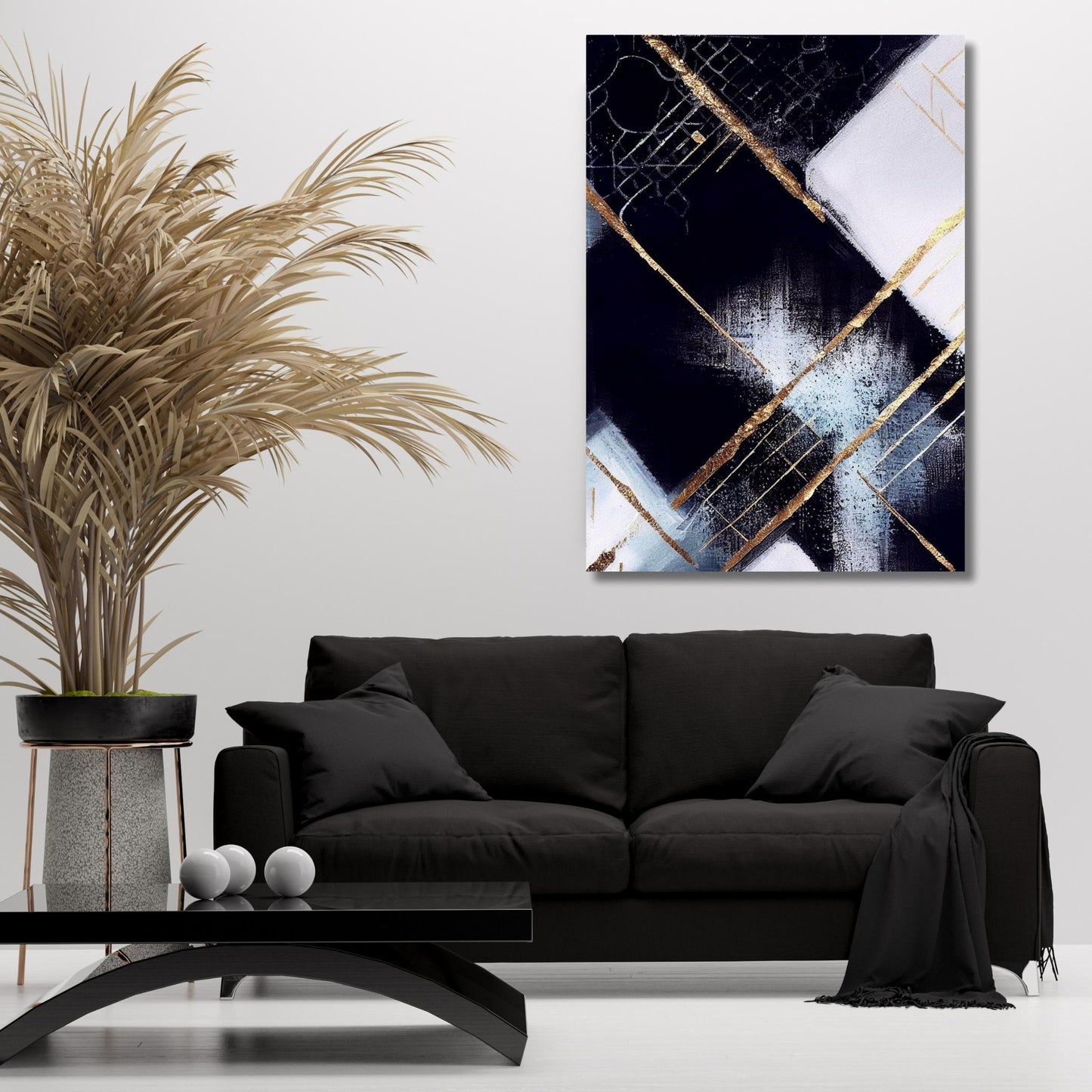 Metamorphosis Abstract Wall Art Canvas Print