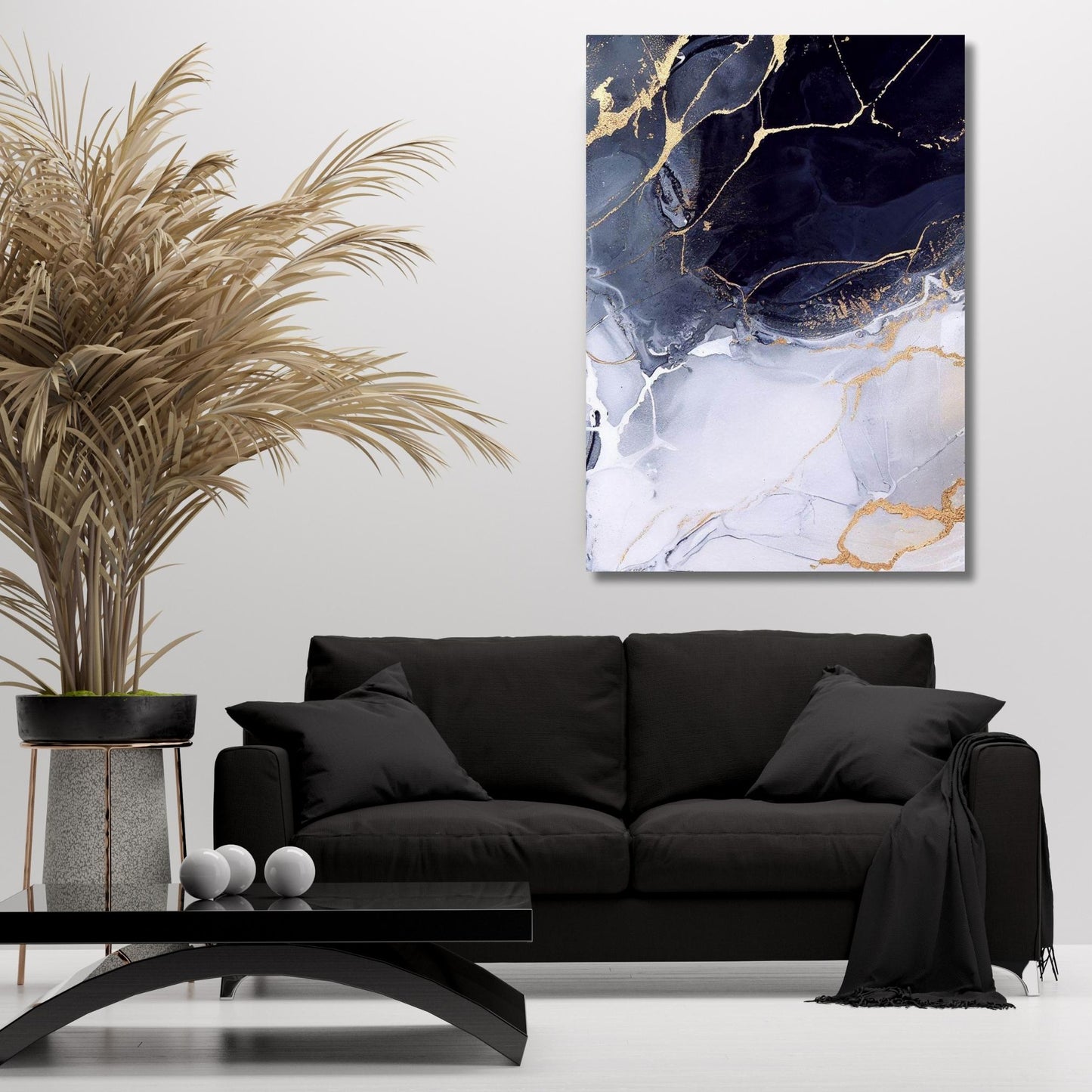 Celestial Abstract Wall Art Canvas Print