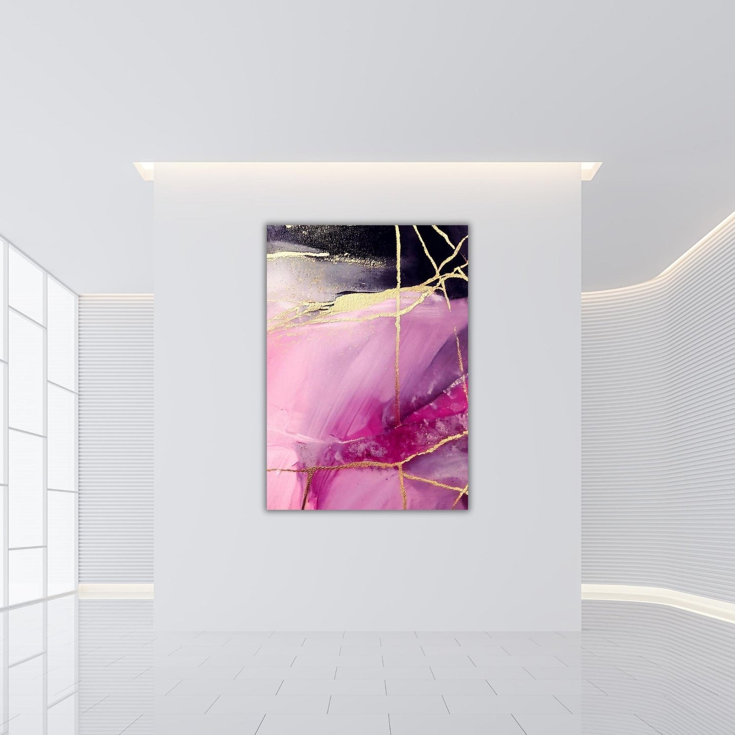 The Void Abstract Wall Art Canvas Print