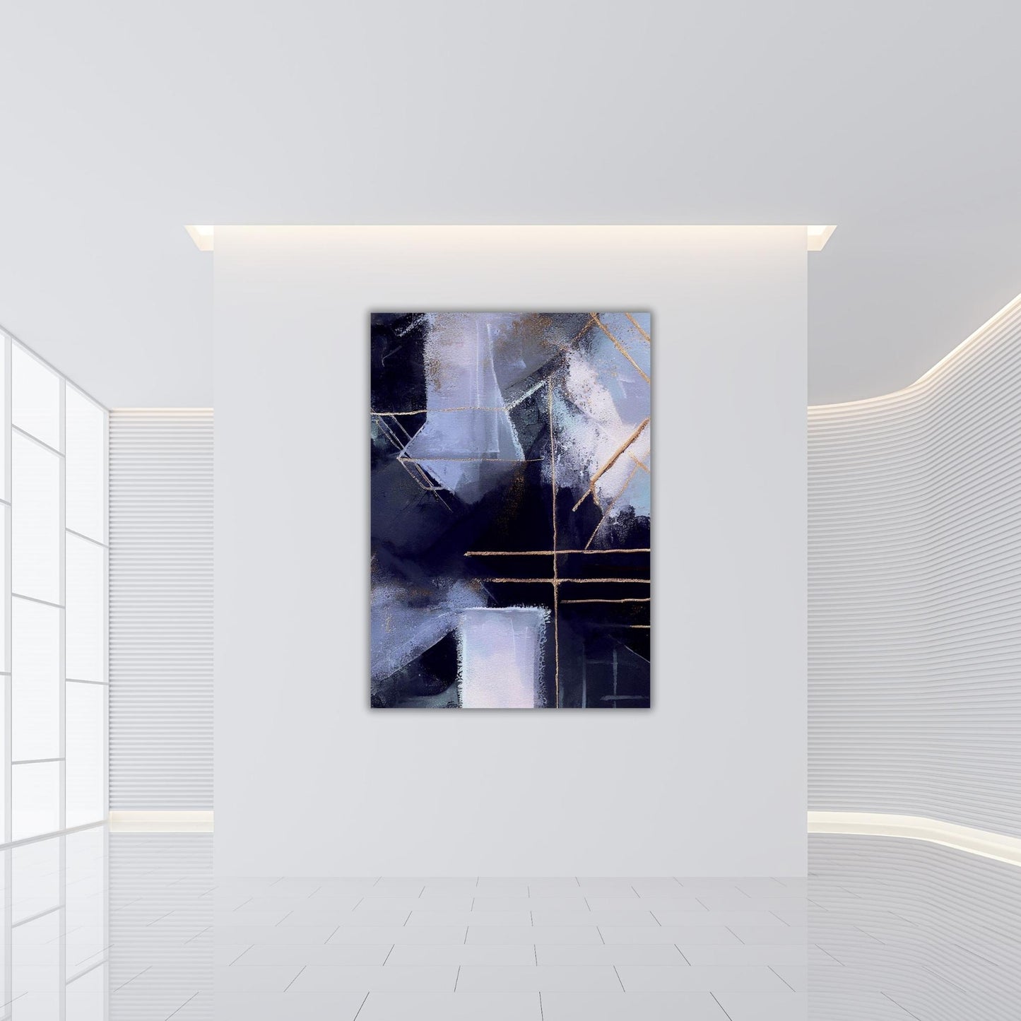 Emergence Abstract Wall Art Canvas Print