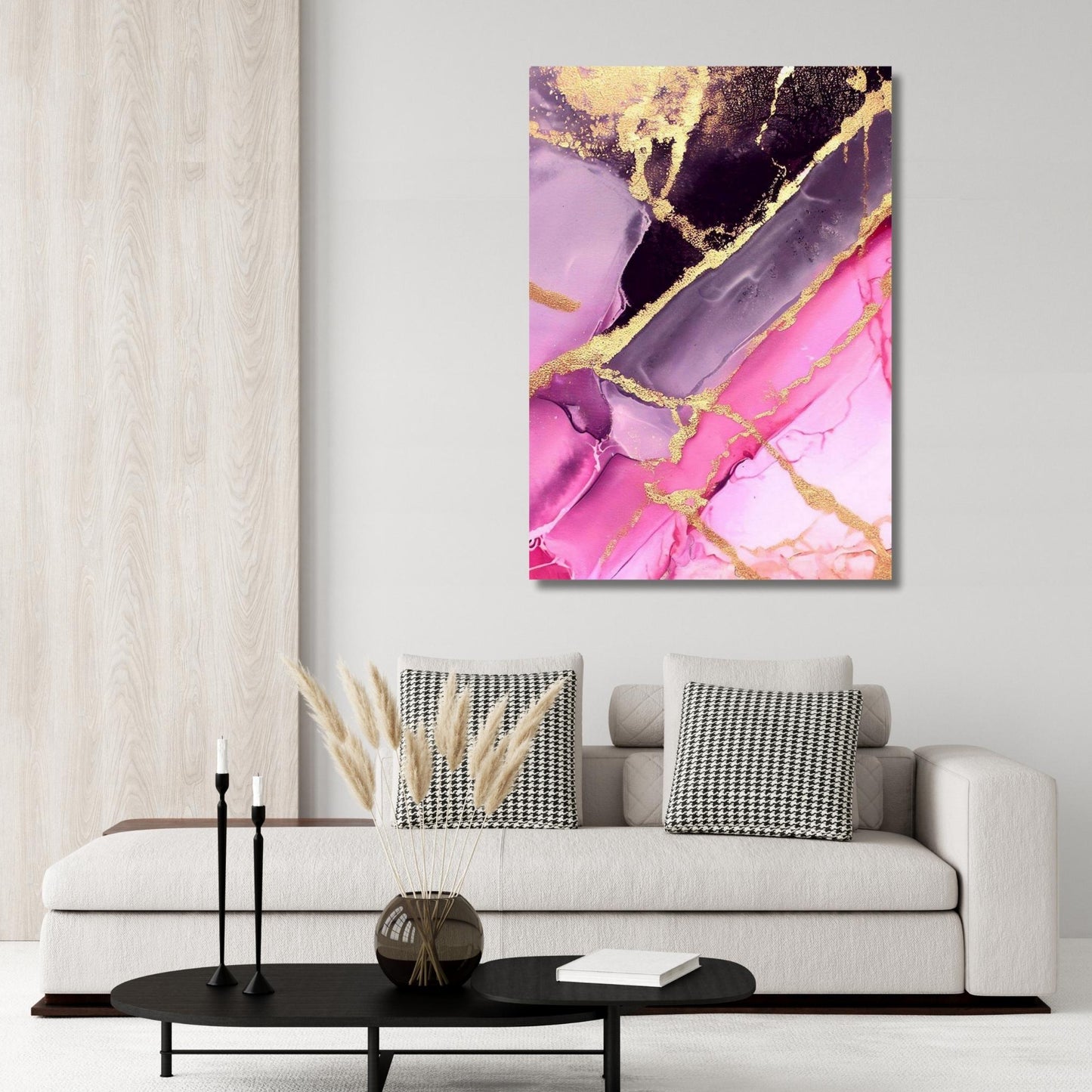 The Enigmatic Abstract Wall Art Canvas Print