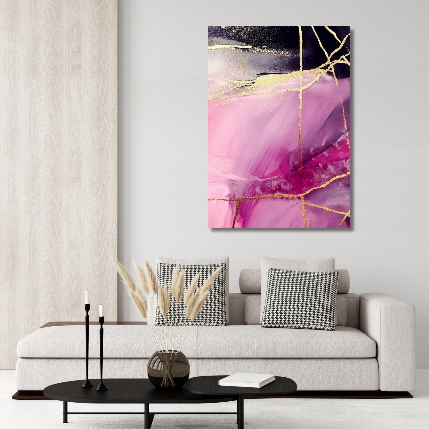 The Void Abstract Wall Art Canvas Print