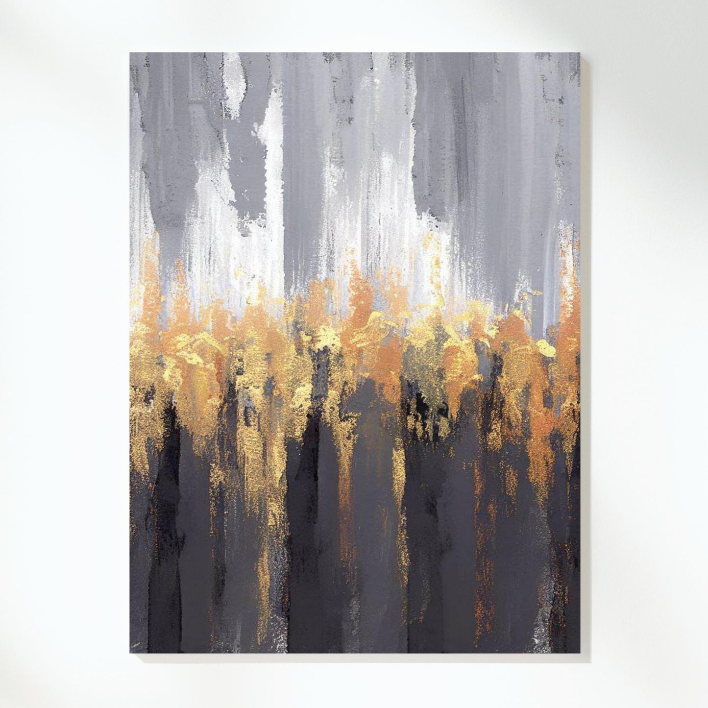 Labyrinth of Emotions Abstract Wall Art Canvas Print