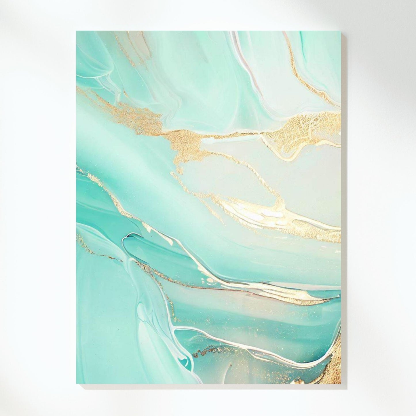 Reflections Abstract Wall Art Canvas Print